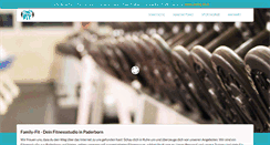 Desktop Screenshot of family-fit.de